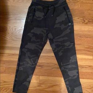 Boys Gap pants black/gray joggers Large 10-12